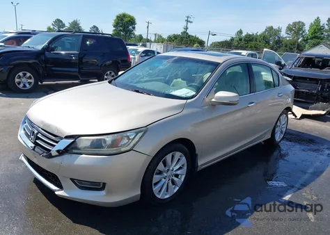 2013 Honda Accord Exl из США, поврежденный, VIN 1HGCR2F87DA069393